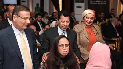 بدء فعاليات حفل النقابة العامة للعاملين بالبنوك والتأمينات بمناسبة اليوم العالمي للأشخاص ذوي الإعاقة