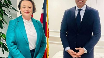 لقاء وزير التربية والتعليم بالسيدة كاثرين ماكونيل وزيرة التعليم بالمملكة المتحدة.