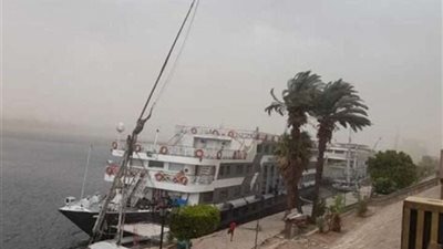 إغلاق الملاحة النهرية في أسوان بسبب سوء الأحوال الجوية ورفع درجة الاستعداد القصوى