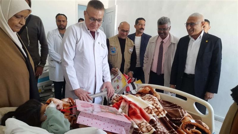 المصابين