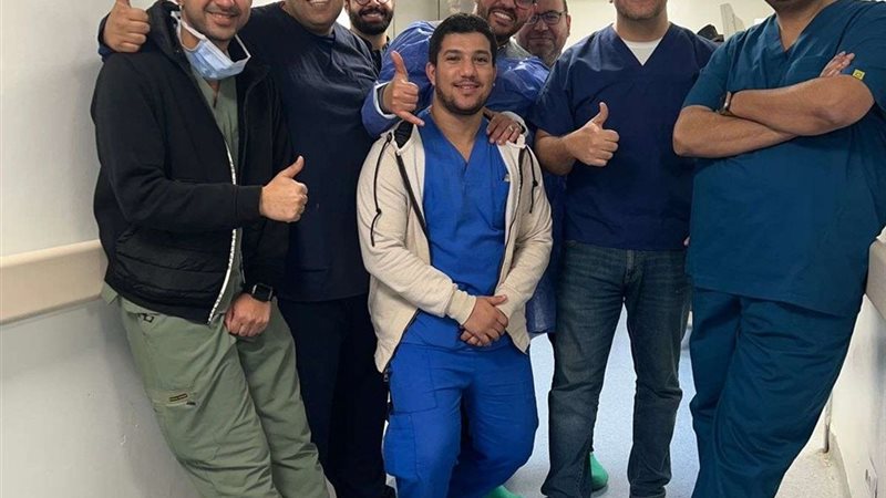 جانب من إجراء العملية