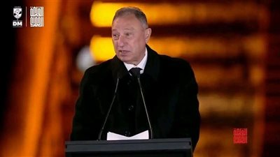 الخطيب يشكر جماهير الأهلي خلال احتفالية تدشين استاد النادي