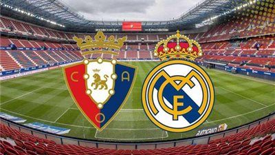 مباراة ريال مدريد وأوساسونا في الدوري الإسباني