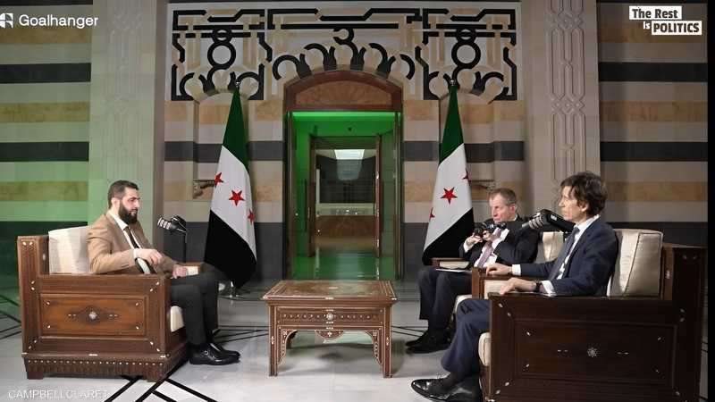 الرئيس السوري الانتقالي