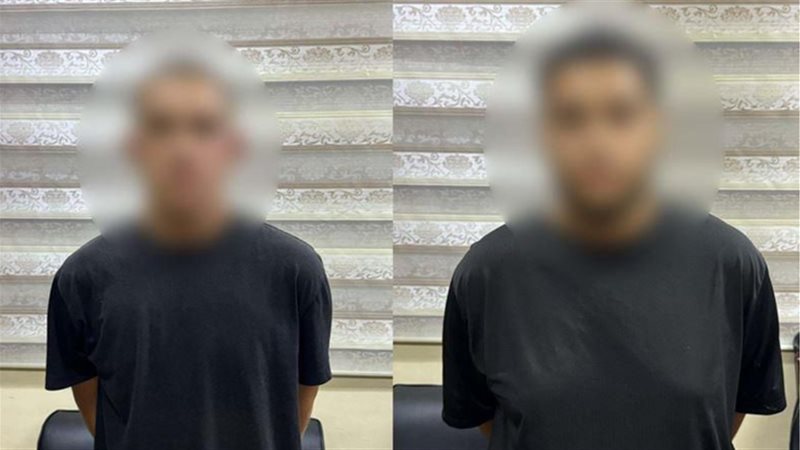 المتهمين والمضبوطات