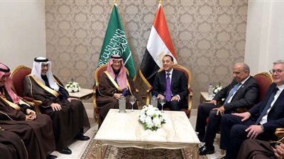على هامش مؤتمر إيجبس 2025.. مدبولي يبحث مع وزير الطاقة السعودي تعزيز التعاون
