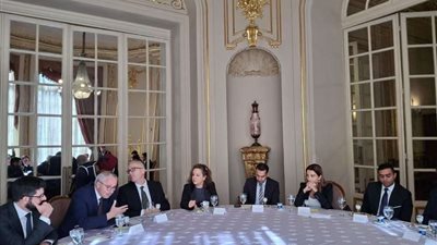 السفير خالد البقلى يبحث مع وفد البرلمان الأوروبي عددًا من الملفات الهامة