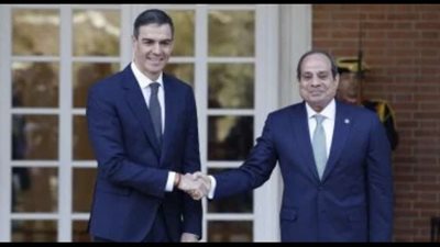 السيسي وسانشيز يؤكدان رفض تهجير الفلسطينيين وتعزز الشراكة المصرية-الإسبانية