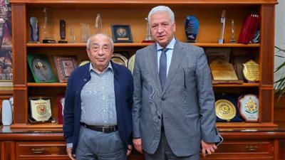 نقيب المهندسين يؤكد دعمه لإعادة إعمار القطاع خلال لقائه مع رئيس اتحاد مقاولي غزة