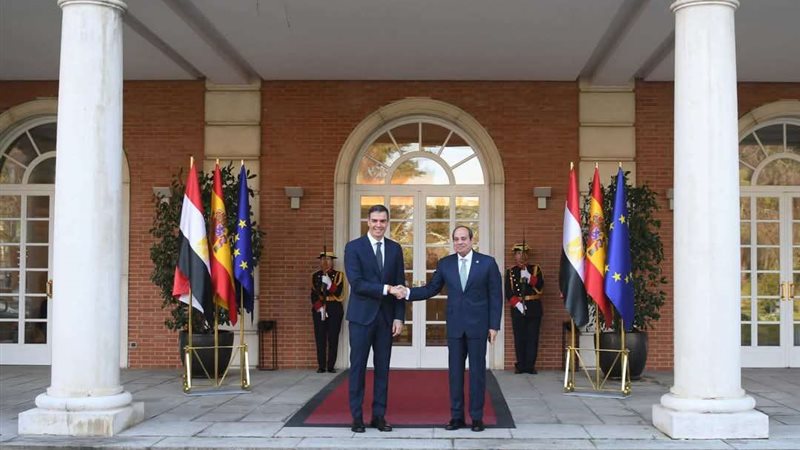 السيسي خلال زيارته