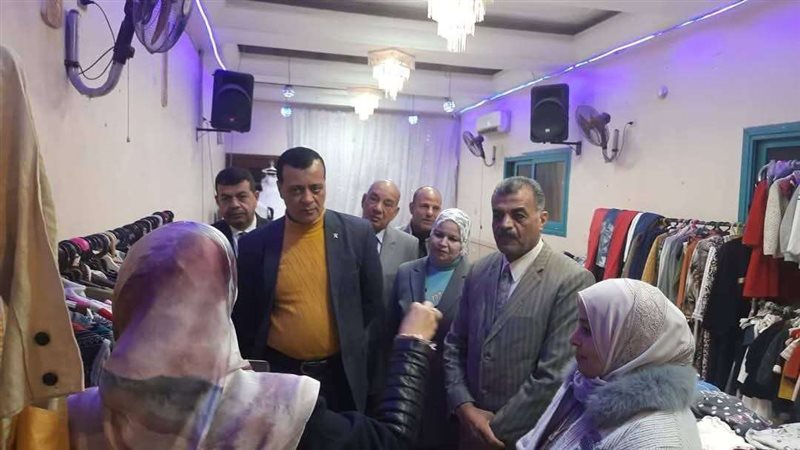 افتتاح المعرض الخيرى
