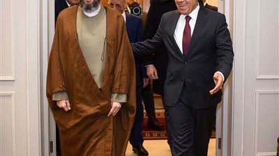 عبد العاطي يستقبل عمار الحكيم لبحث سبل دفع مشروعات التعاون بين مصر والعراق