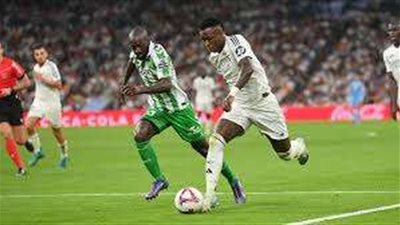 الشوط الأول.. تعادل إيجابي بين ريال مدريد وبتيس في الدوري الإسباني