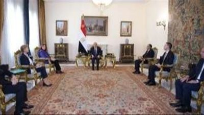 الرئيس السيسي يؤكد دور الاتحاد الأوروبي في دعم استقرار المنطقة وإقامة الدولة الفلسطينية