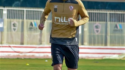 اختبار طبي لـ محمود جهاد في مران الزمالك