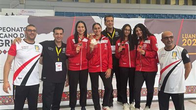 10 ميداليات حصيلة مصر في ثان أيام بطولة أفريقيا للسلاح للناشئين والشباب بأنجولا