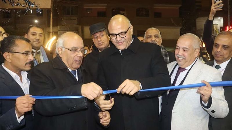 محافظ القليوبية يفتتح