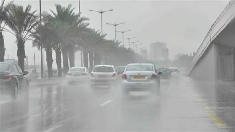 غير مستقر وأمطار