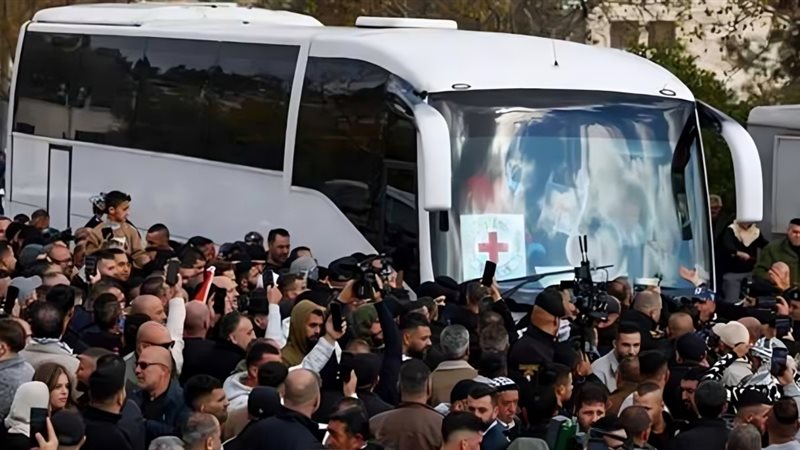 وصول الأسرى الفلسطينيين