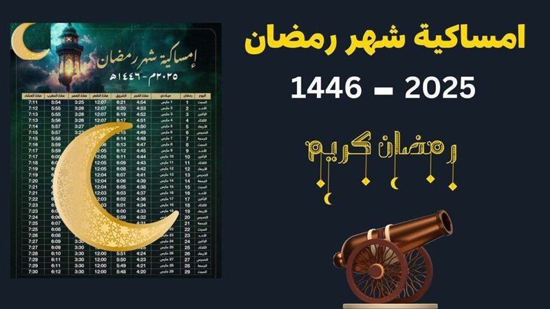 مواقيت الصلاة اليوم