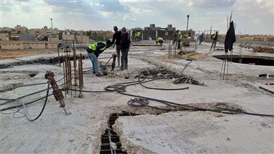 إزالة مخالفات البناء والتعديات في مدن العبور الجديدة والساحل الشمالي