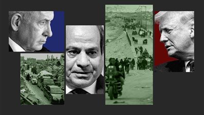 ترامب متراجعاً عن مخطط التهجير: ليس لأحد أن يُجبر سكان غزة على الرحيل من القطاع