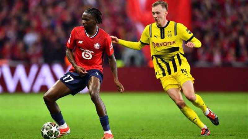 مباراة دورتموند وليل