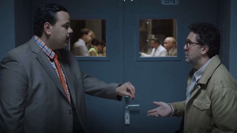 مشهد من مسلسل أشغال