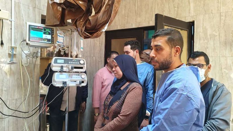 تفقد المحافظ للمصابين