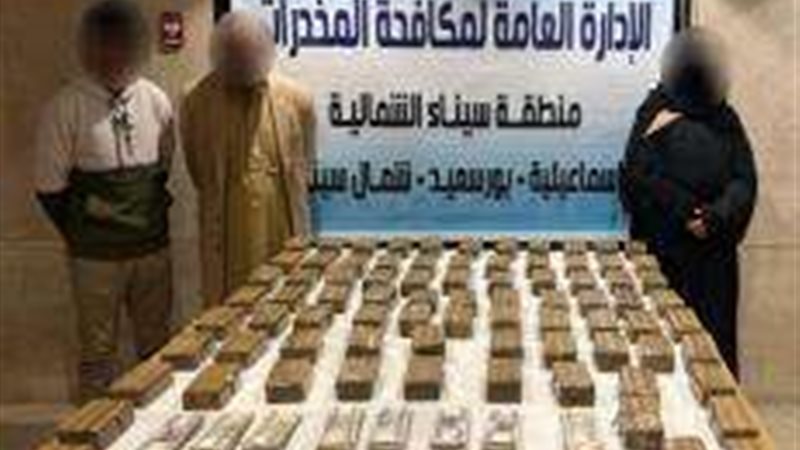 المتهمين والمضبوطات