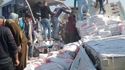 مصرع وإصابة 16 شخصًا في حادث مروع بالمنوفية (تفاصيل)