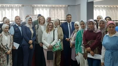 سفيرة النرويج وممثل الأمم المتحدة يتفقدان مركز شباب كفر مناقر بالقليوبية
