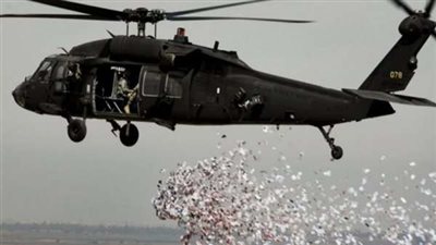 إسرائيل تُلقي بمنشورات تهديد لأهالي قطاع غزة