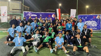 إعلان نتائج بطولة دوري كرة القدم الخماسية للجامعات والمعاهد العليا