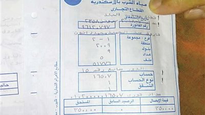 الاستعلام عن فاتورة مياه بالإسكندرية وسدادها إلكترونيًا بسهولة