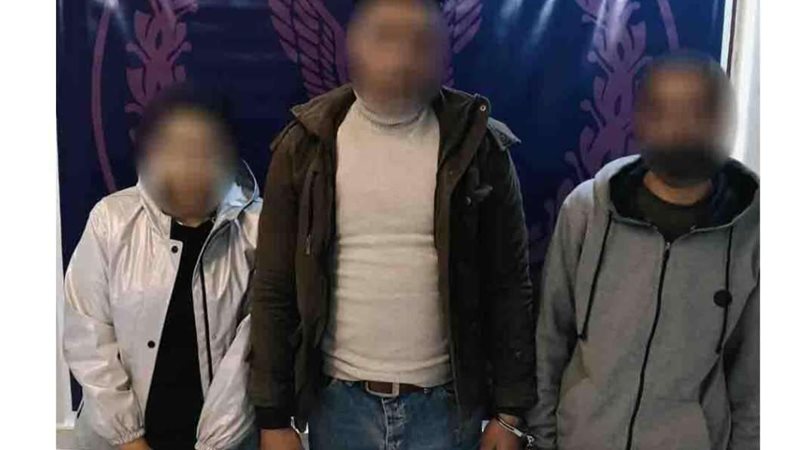 المتهمين والمضبوطات