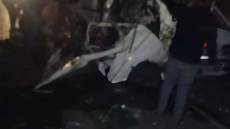 حادث انقلاب سيارة