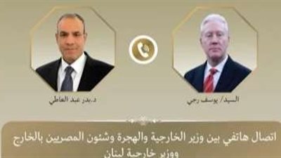 وزير الخارجية يؤكد خلال اتصالٍ مع نظيره اللبناني ضرورة انسحاب القوات الإسرائيلية من جنوب لبنان