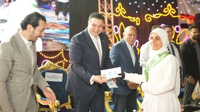 تكريم 500 متسابق من حفظة القرآن الكريم لمستقبل وطن بقصاصين الإسماعيلية