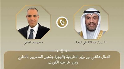 وزير الخارجية المصري يبحث مع نظيره الكويتي تطورات الأوضاع في قطاع غزة