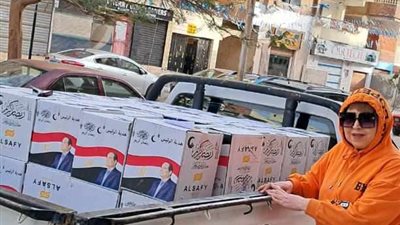 حركة شباب بادر من أجل مصر توزع هدية الرئيس في المحافظات