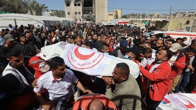 جريمة إبـ ـادة جماعية بحق الطواقم الطبية في رفح