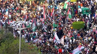 ‎مستقبل وطن: الشعب المصري وجه رسائل للعالم وأعلن موقفه الداعم للقضية الفلسطينية