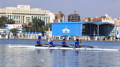 استعدادات تنظيم بطولة الجمهورية للتجديف بالإسماعيلية