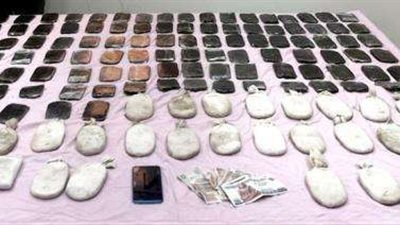 بالصور .. الداخلية تضبط 4 بحوزتهم مخدرات بـ5.5 مليون جنيه في مطروح