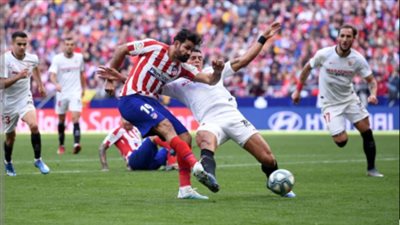 موعد مباراة أتلتيكو مدريد وإشبيلية بالدوري الإسباني