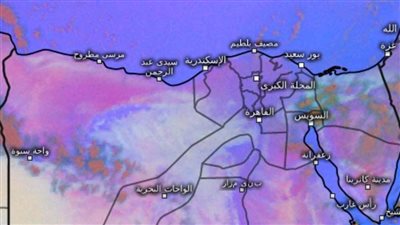 ارتفاع درجات الحرارة مع رياح مثيرة للرمال في معظم أنحاء مصر يوم الثلاثاء