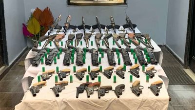 مخدرات وسلاح.. تفاصيل مداهمة أوكار الكيف في 3 محافظات