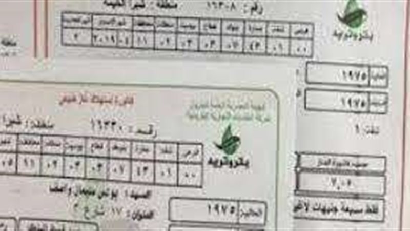 الاستعلام عن فاتورة