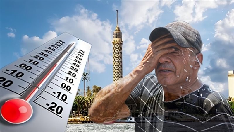 موجة حارة تضرب مصر